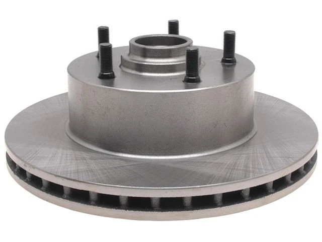 Rotor de freio dianteiro AC Delco 48MR16B e conjunto de cubo compatível com 1973 Oldsmobile Omega - Imagem 1 de 1