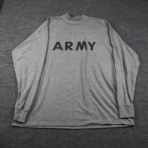 Army Shirt Herren 2XL Grau Langarm Physical Fitness Uniform IPFU PT Training - Bild 1 von 8