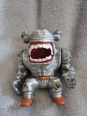 Ocean Warrior 1990's Chuck Hammerhead Shark Figure Hasbro Well Used Unbranded - image 1 of 4