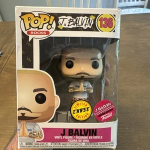 FUNKO POP! J Balvin CHASE (Green Hair) LIMITED EDITION - Picture 1 of 6