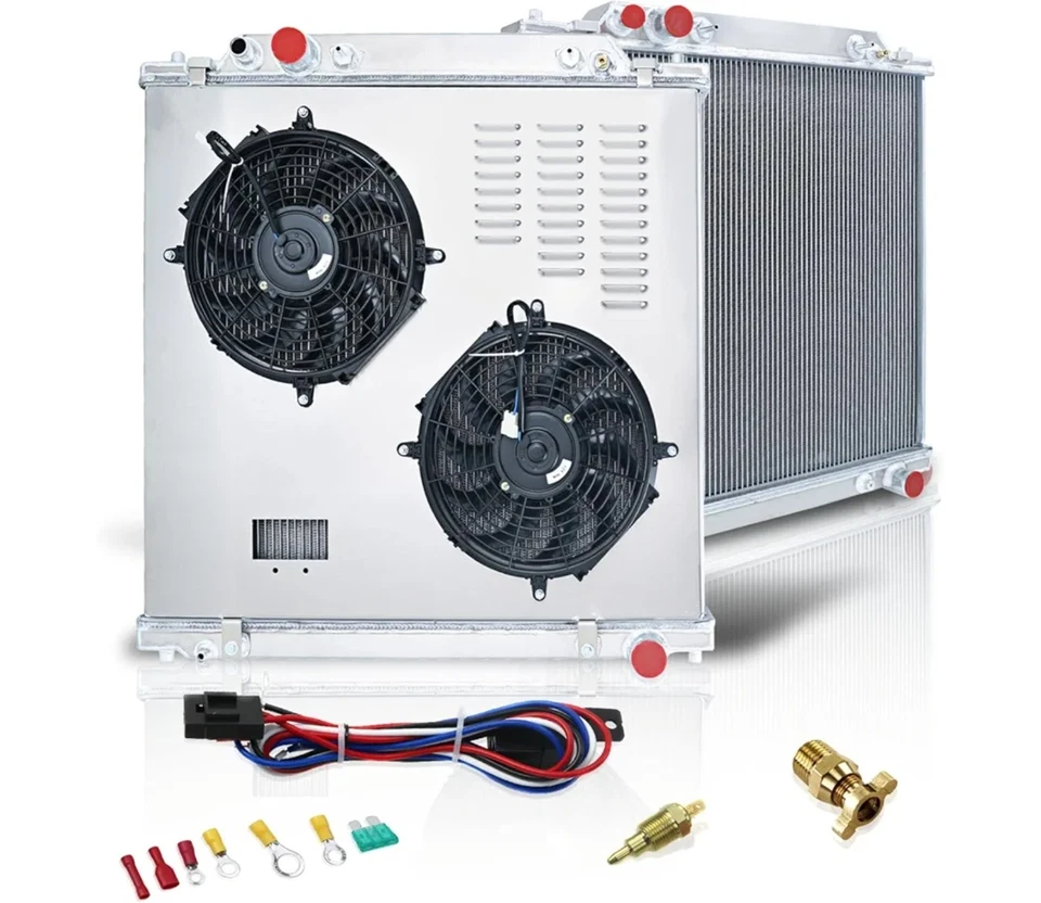 Radiador Ford F-250 F-350 Super Duty Excursion 6.8L 7.3L V8 V10 at/MT  - Imagem 1 de 4