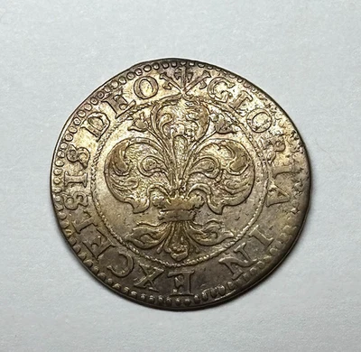 1603 Holy Roman Empire (Strasbourg) - AR 12 Kreuzer, KM-147. - Image 1 of 2