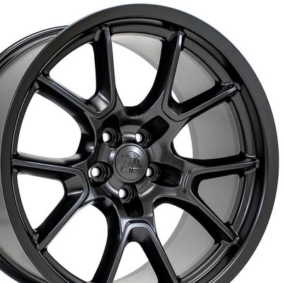 Cargador Challenger Scatpak 20x10 negro satinado 10369 para ruedas Foto 1 de 4