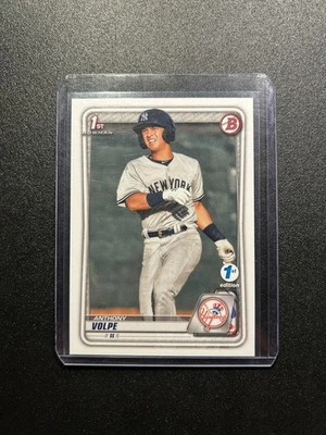 2020 Bowman 1st Edition Anthony Volpe 1st Bowman Rookie Card  - Image 1 of 2