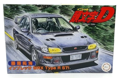 Fujimi 1/24 Scale Unbuilt Kit 183664 - Initial D Subaru Impreza WRX Type R STi - Image 1 of 4
