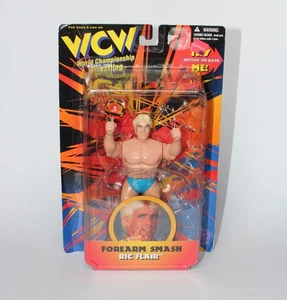 Figura de acción de lucha libre Ric Flair WCW Toymakers 1998 antebrazo Smash - Imagen 1 de 7
