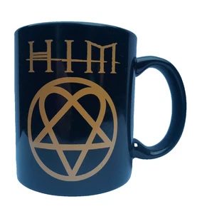 OFFICIAL H.I.M HEARTAGRAM COFFEE MUG HIS INFERNAL MAJESTY VILLE VALO HIM BNWOB! - Imagen 1 de 2