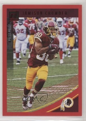 2018 Panini Donruss Press Proof Red Jamison Crowder #289 - Image 1 of 2
