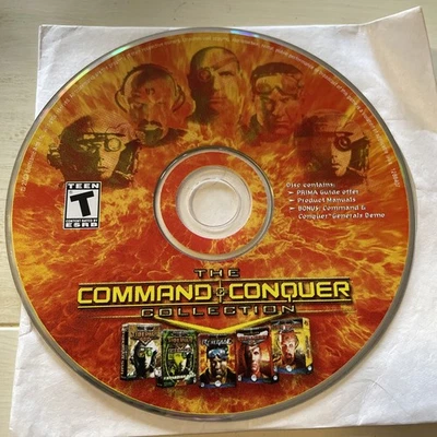 Command & Conquer-YURI'S REVENGE-Tiberian Sun-Firestorm Teen PC-4 DISCS ONLY - Image 1 of 4