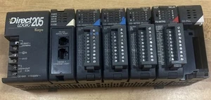 Direct Logic 205 - D2-06B w/Modules 6-Slots D2- 16ND3-2 + More Power Supply - Picture 1 of 5
