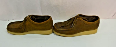Clarks Collection Padmora Shoes Women's Size 9M Wallabee Brown Leather Moc - Image 1 of 4