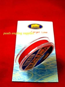 Fishing Rod / Ring / Eyes Whipping Thread 25 m in RED , - Picture 1 of 1