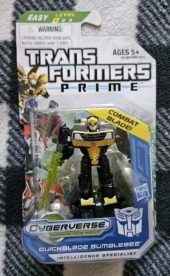 Transformers PRIME Legends Quickblade Bumblebee MOSC SEALED 2011 - Image 1 of 4
