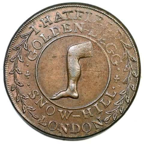 1795 D&H-323 Hatfield Conder Token Cover