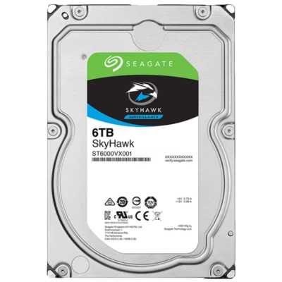 Seagate SkyHawk 6TB SATA 6Gb/s 3.5" Internal HDD Hard Disk Drive ST6000VX001 - Image 1 of 4