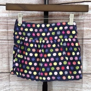 Gymboree Blue and Multi Corduroy Candy Shoppe Skirt Skort Size 4 - Picture 1 of 9