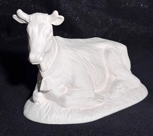 ATLANTIC MOLD CERAMIC 8 1/2" LONG COW -- UNPAINTED - Picture 1 of 4