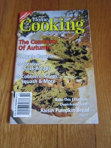 Hausmannskost Magazin Oktober 2001 Vintage Rezepte Brokkoli Maisbrot, TN Secret Burger - Bild 1 von 7