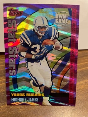 2000 Topps Chrome - Own the Game #OTG6 Edgerrin James - Image 1 of 2