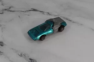 Vintage Hot Wheels Redline 1970 Nudelkopf aqublau Hongkong - Bild 1 von 5
