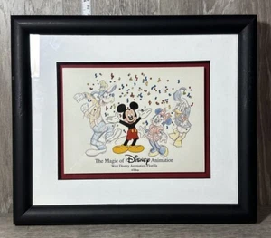 "The Magic of Disney Animation: Walt Disney Animation Florida" FRAMED Fab Four - Picture 1 of 3