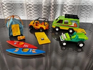 Vintage FP Adventure People DAREDEVIL Sport Van Kayak Tenda Dunebuggy LOTTO misto - Foto 1 di 11