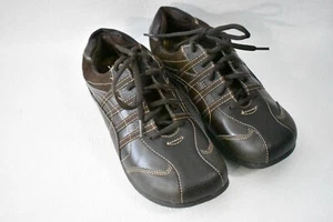 Gitano Shoes Oxfords Brown Size 8.5 Women's  Vintage New  - Picture 1 of 7