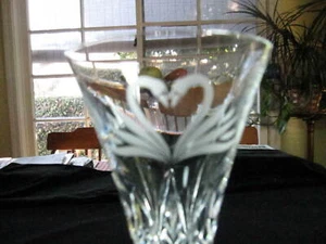 WATERFORD WEDDING COLLECTION "LOVE" FLÖTEN, 9 1/4"H, TOP ZUSTAND. - Bild 1 von 5