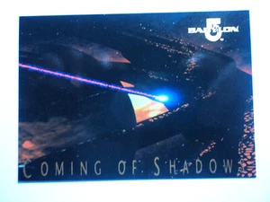 1996 BABYLON 5 - COMING OF SHADOWS CARD - ( 3 OF 9 )  INTERCEPTION - Picture 1 of 4