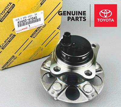 Buje y cojinete de eje trasero derecho/izquierdo originales Toyota Prius ZVW30 nuevo OEM 42450-47040 Foto 1 de 4