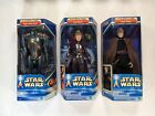 Star Wars AotC 12" Lot Count Dooku Zam Wesell Super Battle Droid Hasbro 2002