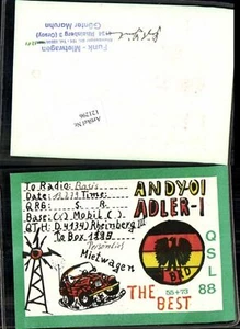 121296,QSL Funkerkarte Funkkarte Rheinberg Wappen Orsoy  - Bild 1 von 1