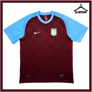 Aston Villa Football Shirt Nike XL Home Kit Jersey The Lions AVFC 2011 2012 Q55 - Picture 1 of 12