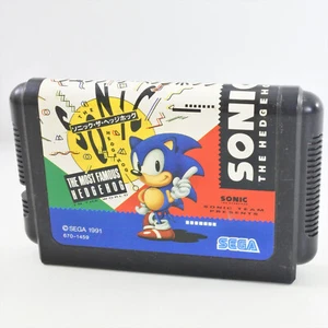 Mega Drive SONIC THE HEDGEHOG 1 Cartridge Only Sega 6021 mdc - Picture 1 of 4