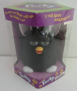 First Edition Original 1998 Furby 70-800 Black SEALED New - Picture 1 of 3