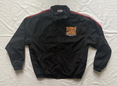 Manny Pacquiao/Larios Mano A Mano Mens Full Zip Promo Jacket-Large-RARE Cover