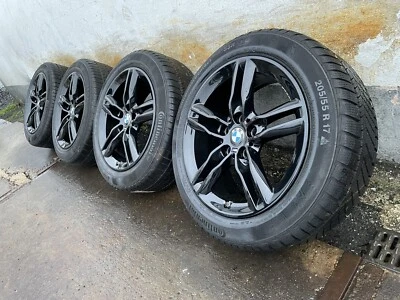 Winterräder 17 Zoll BMW 2er AT F45 GT F46 Doppelspeiche M483 Runflat RDK 7-8mm - Bild 1 von 4