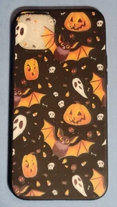 NEW Cute Halloween Style Black Phone Case For iPhone 14 Plus  - Picture 1 of 7