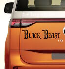 NAKLEJKA SAMOCHODOWA "BLACK BEAST" Monster Truck Racing Darmowa wysyłka