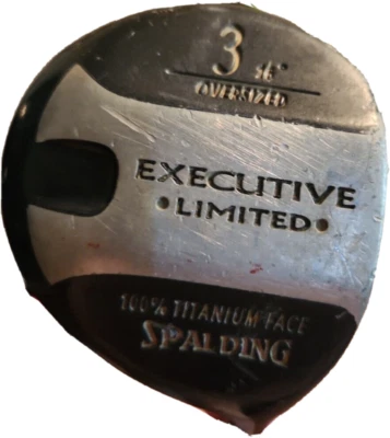 Spalding Golf Executive Limited Titanium Oversize 3 Wood Graphite M Flex 44.5" - Image 1 of 4