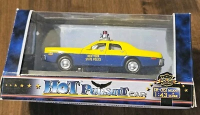 NOS Hot Pursuit 1978 Plymouth Fury NY State Police 1:43 Diecast Car #8035 ~ED130 - Image 1 of 4