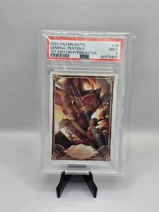 Tarjeta coleccionable Hazbin Hotel General Pentious 16/50 -1ª edición - PSA 9 - Imagen 1 de 2