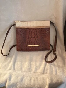 BRAHMIN Purse - Crossbody Tri-Texture - Picture 1 of 9