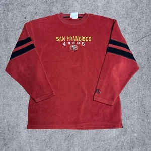 Nfl San Francisco 49Er Vintage Fleece Sweatshirt Red Xl - Picture 1 of 3