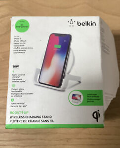⚡️ Belkin BoostUp Wireless Charger Apple, Qi Smartphone iPhone Galaxy White 🆕