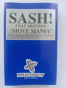 Sash! Feat. Shannon – Move Mania New Cassette Single Tape MC X Multiply Sash ! - Picture 1 of 1