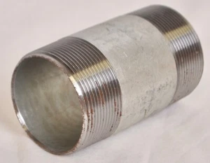 Wheatland Galvanized Conduit Nipple 2" X 4" ERMC-S E-32152-C - Picture 1 of 5