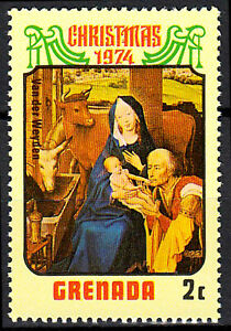 Grenada postfrisch MNH Weihnachten 1974 van der Weyden Maler Belgien Kuh / 151