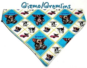 Gizmo/Gremlins Dog Bandana, Over the Collar dog bandana, Dog collar bandana - Imagen 1 de 12