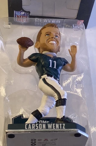 Case with 11 Carson Wentz Philadelphia Eagles #11 NFL large player bobble NIP Cover